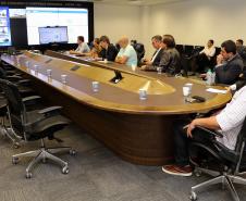 Curitiba, 28 de outubro de 2018 - Videoconferência na SESP