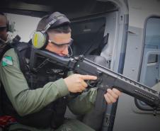 Treinamento para o aprimoramento de atividades marca o dia de policiais militares do BPMOA
