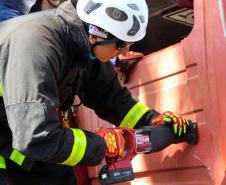 Foz do Iguaçu, 22 de novembro de 2018. Prova Bombeiros de Aço