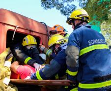 Foz do Iguaçu, 22 de novembro de 2018. Prova Bombeiros de Aço