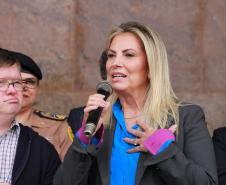 Curitiba, 27 de novembro de 2018 - Viaturas Trailblazers e guinchos são entregues à Polícia Militar do Paraná pelo Governo do Estado