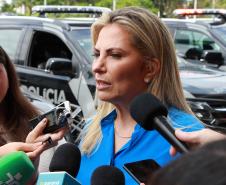 Curitiba, 27 de novembro de 2018 - Viaturas Trailblazers e guinchos são entregues à Polícia Militar do Paraná pelo Governo do Estado