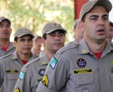 Paranavaí, 05 de dezembro de 2018. Elevação de unidade do corpo de bombeiros de Paranavaí