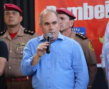 Paranavaí, 05 de dezembro de 2018. Elevação de unidade do corpo de bombeiros de Paranavaí