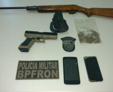 BPFron apreende mais de 25 quilos de maconha na Fronteira de Paraná com o Paraguai