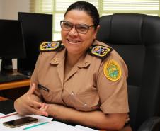 Curitiba, 06 de dezembro de 2018, Visita do Secretário de Justiça à Comandante Geral