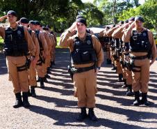 Cascavel, 12 de dezembro de 2018. Solenidade de Passagem de Comando do 5º CRPM
