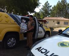 Casa da Criança de Ortigueira (PR) recebe brinquedos, roupas e leite doados pela PM