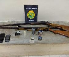 Em menos de 24 horas, PM retira 11 armas de circulação na região de Guarapuava (PR)