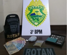 No Sudoeste do estado, 12 pés de maconha são apreendidos por policiais militares; três pessoas são encaminhados