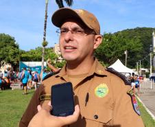 Matinhos, 27 de janeiro de 2019. Operação Verão 2018/2019 - Corrida