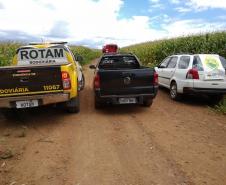 Veículos que teriam sido utilizados para contrabando são recuperados pelo BPRv em Cascavel, no Oeste do estado