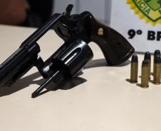 Paranaguá, 29 de Janeiro de 2019. Apreensão de Arma de Fogo