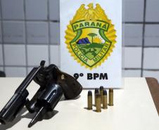 Paranaguá, 29 de Janeiro de 2019. Apreensão de Arma de Fogo