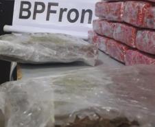 BPFron retira de circulação mais de 19 quilos de maconha no Oeste do estado