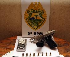 Matinhos, 03 de fevereiro de 2019. Operação Verão 2018/2019 - Flagrante Arma de Fogo