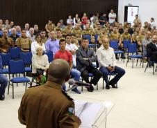 Matinhos, 05 de fevereiro de 2019. Operação Verão 2018/2019 - PAssagem de Comando