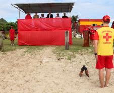 Matinhos, 07 de fevereiro de 2019. Operação Verão 2018/2019 - Formatura dos Bombeiros Guarda-Vidas