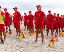 Matinhos, 07 de fevereiro de 2019. Operação Verão 2018/2019 - Formatura dos Bombeiros Guarda-Vidas