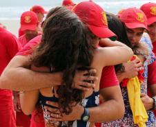 Matinhos, 07 de fevereiro de 2019. Operação Verão 2018/2019 - Formatura dos Bombeiros Guarda-Vidas