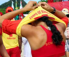 Matinhos, 07 de fevereiro de 2019. Operação Verão 2018/2019 - Formatura dos Bombeiros Guarda-Vidas