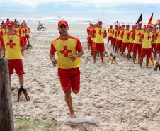 Matinhos, 07 de fevereiro de 2019. Operação Verão 2018/2019 - Formatura dos Bombeiros Guarda-Vidas