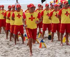 Matinhos, 07 de fevereiro de 2019. Operação Verão 2018/2019 - Formatura dos Bombeiros Guarda-Vidas