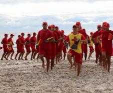 Matinhos, 07 de fevereiro de 2019. Operação Verão 2018/2019 - Formatura dos Bombeiros Guarda-Vidas