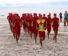 Matinhos, 07 de fevereiro de 2019. Operação Verão 2018/2019 - Formatura dos Bombeiros Guarda-Vidas