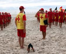 Matinhos, 07 de fevereiro de 2019. Operação Verão 2018/2019 - Formatura dos Bombeiros Guarda-Vidas