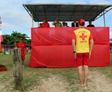 Matinhos, 07 de fevereiro de 2019. Operação Verão 2018/2019 - Formatura dos Bombeiros Guarda-Vidas