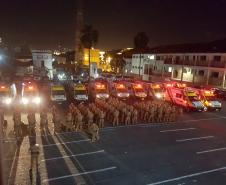 Operação contra perturbação de sossego da PM em Curitiba e RMC termina com 38 detidos e 32 conjuntos de som apreendidos