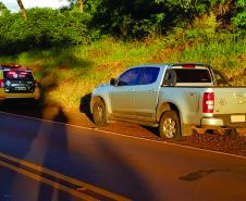 Após roubarem veículo e fazerem vítima refém, três homens são presos pela PM em Campo Mourão (PR)