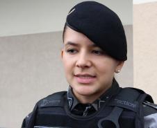 Curitiba, 26 de fevereiro de 2019. Homenagem as policiais militares pelo dia internacional da mulher