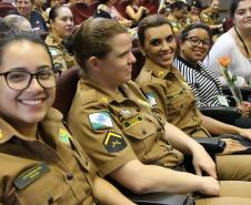 Curitiba, 26 de fevereiro de 2019. Homenagem as policiais militares pelo dia internacional da mulher
