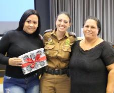 Curitiba, 26 de fevereiro de 2019. Homenagem as policiais militares pelo dia internacional da mulher