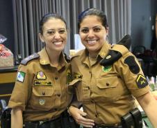 Curitiba, 26 de fevereiro de 2019. Homenagem as policiais militares pelo dia internacional da mulher