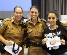 Curitiba, 26 de fevereiro de 2019. Homenagem as policiais militares pelo dia internacional da mulher