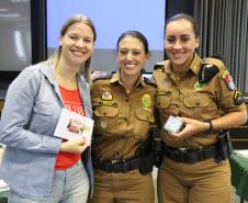 Curitiba, 26 de fevereiro de 2019. Homenagem as policiais militares pelo dia internacional da mulher
