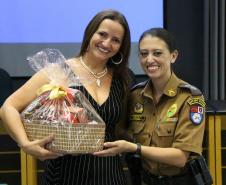 Curitiba, 26 de fevereiro de 2019. Homenagem as policiais militares pelo dia internacional da mulher