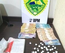 Neste fim de semana, maconha, crack e cocaína são apreendidas em Pato Branco(PR)