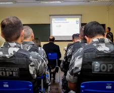 Curitiba, 19 de março de 2019. Visita do Secretário Nacional de Segurança Pública ao BOPE.