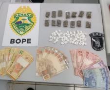 BOPE flagra tráfico de drogas e prende autor de furto em Curitiba