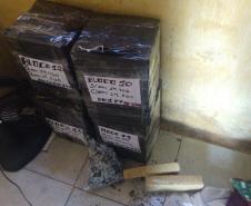 Equipe do Pelotão de Choque apreende mais de 61 quilos de maconha na cidade de Londrina; dois homens são presos