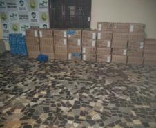 Policiais Militares da 5º CIPM apreendem mais de 4,4 mil pacotes de cigarro contrabandeado em São Lourenço