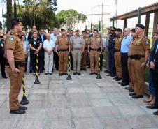 Curitiba, 02 de abril de 2019. Inauguração da Nova Sede da 1ª Cia do 13º BPM