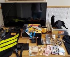 Suposto mototaxista é preso em Campo Mourão ao ser flagrado com drogas, no Noroeste do estado