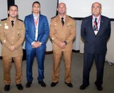 Pinhais, 11 de abril de 2019. Palestra do Cel. Hudson na Expotrade