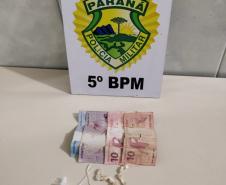 Em Londrina, homem suspeito de envolvimento com tráfico de drogas é preso