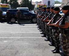 Curitiba, 15 de abril de 2019. Visita do General Tómas - Comandante da 5ª Divisão do Exército